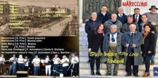 Canti folkloristici coi Mareccone in viale Vittorio Veneto