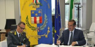 Protocollo d’intesa tra Provincia Bat e GdF a tutela delle risorse finanziarie del Pnrr