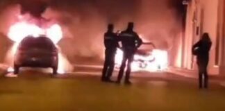 Tre auto incendiate nella notte a Trinitapoli