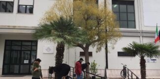 Incendio nell’istituto “Staffa”, struttura evacuata: in fiamme una cassetta in plastica di un bagno