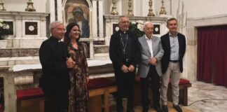 Riportato in luce l’affresco della Madonna di Loreto di Trinitapoli: restauro della biscegliese Francesca Rana